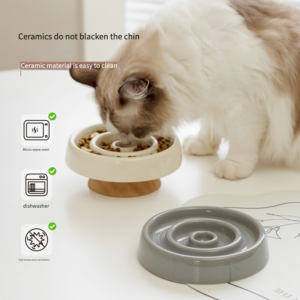 Alternative view of Slow Cat Feeders – Promote Healthy Eating Habits with a Fun, Interactive Design