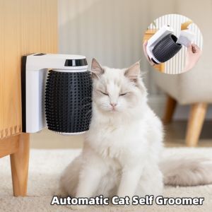 Alternative view of Cat Self-Groomer – The Ultimate Self-Care Tool for Independent Cats