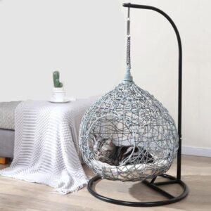 Cat Hammock Rattan Chair