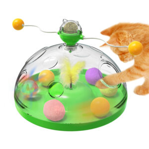 Interactive Cat Windmill Toy