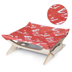 Wooden Cat Hammock Bed