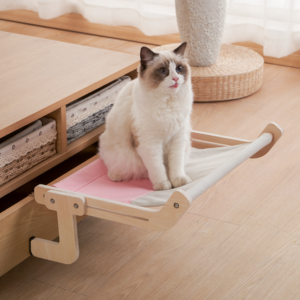 Alternative view of Window Side Cat Hammock | Stylish Hanging Cat Bed for Ultimate Comfort