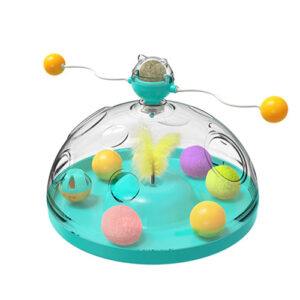 Interactive Cat Windmill Toy