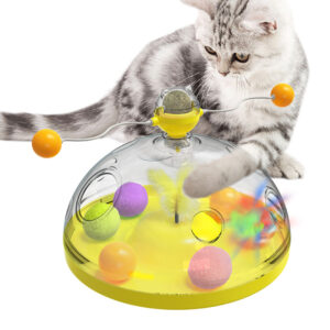 Interactive Cat Windmill Toy