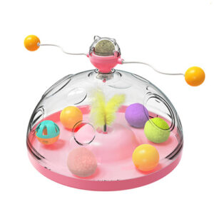 Interactive Cat Windmill Toy